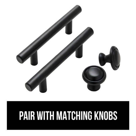 New Black Cabinet Handles - 15 Pack in original packaging - Picture 7 of 9